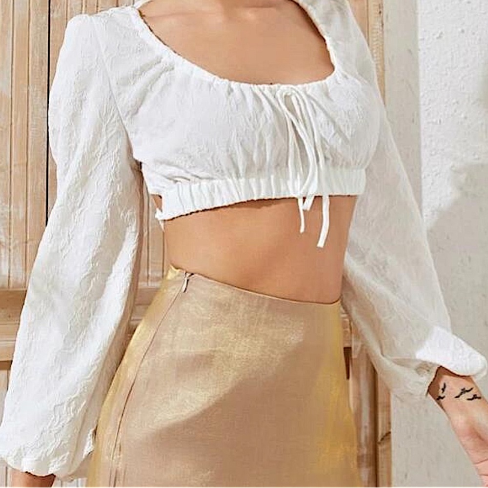 *NEW* SHEIN Longsleeve Crop Top